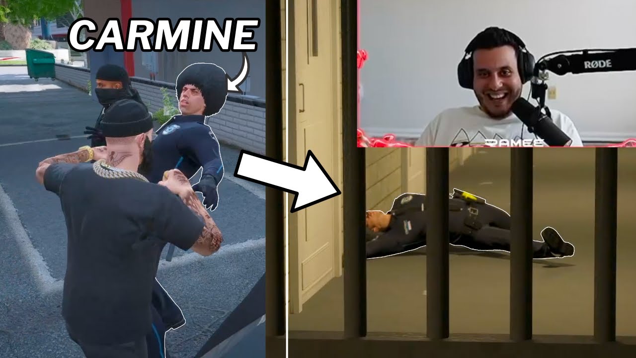 CG Kidnap Carmine on His First Day on Duty... | Prodigy 2.6 | GTA | CG