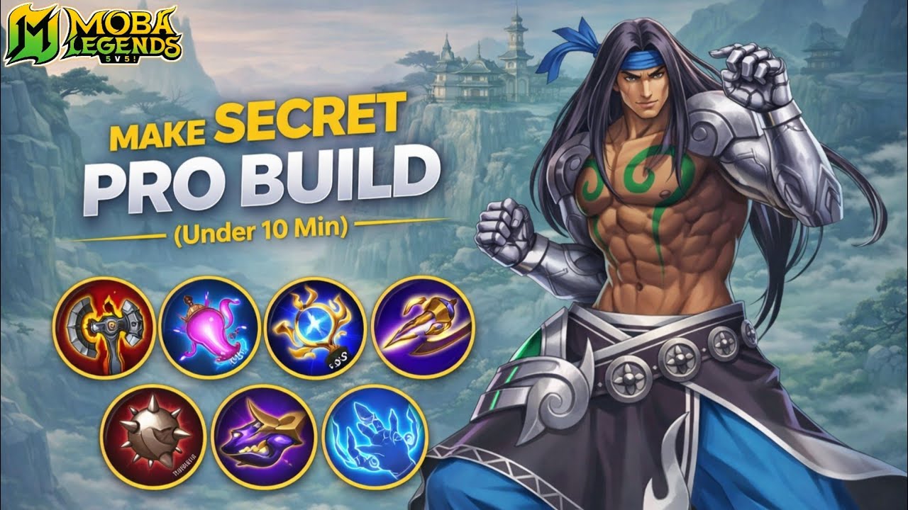 How Pro Player Make SECRET Build - That Guarantees Easy Wins in Moba Legend 5v5