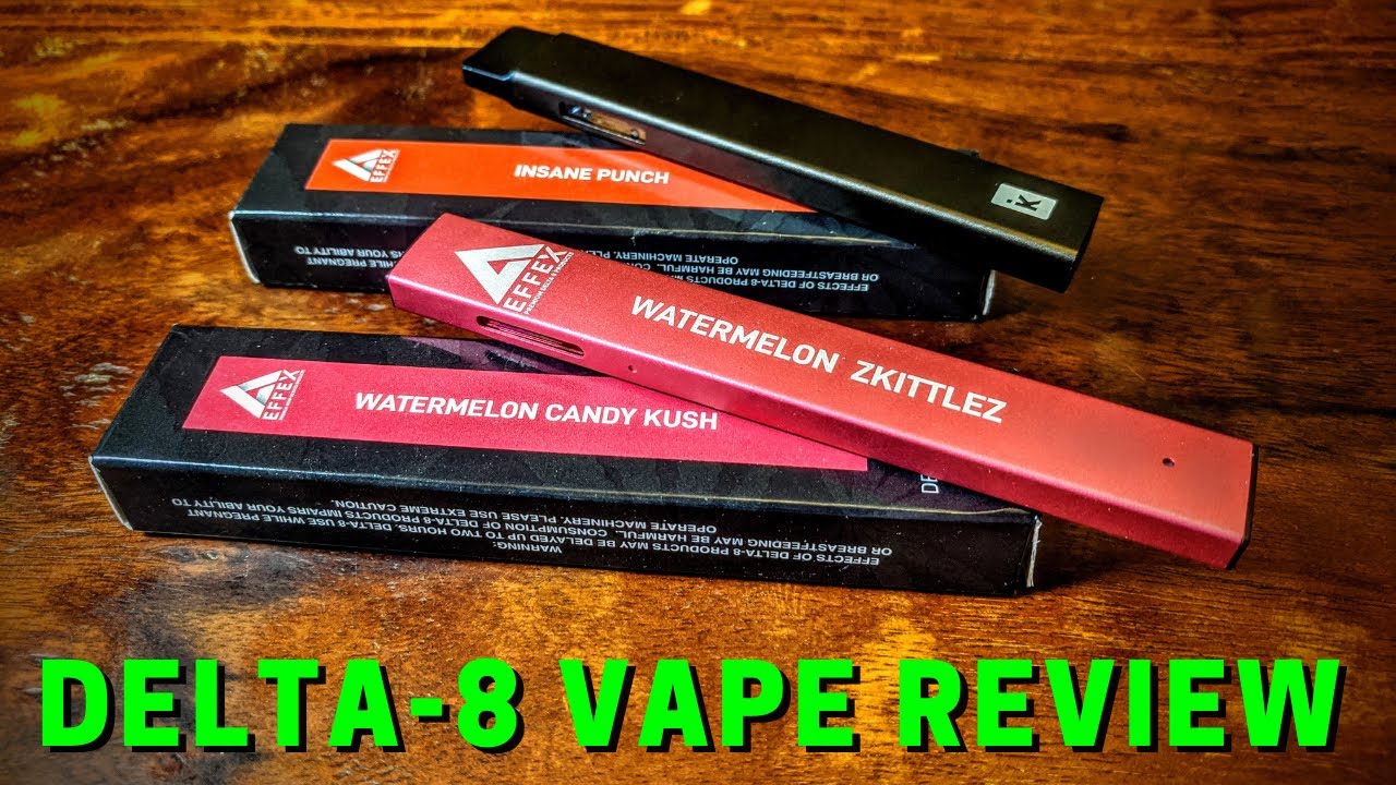 Delta 8 Vape Pen Review (Delta Effex)