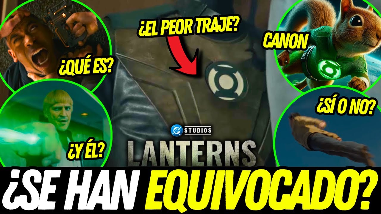 ¿LANTERNS será un DESASTRE o nos estamos PASANDO? 🤔 DEBATE del Teaser, el TRAJE, todos los detalles