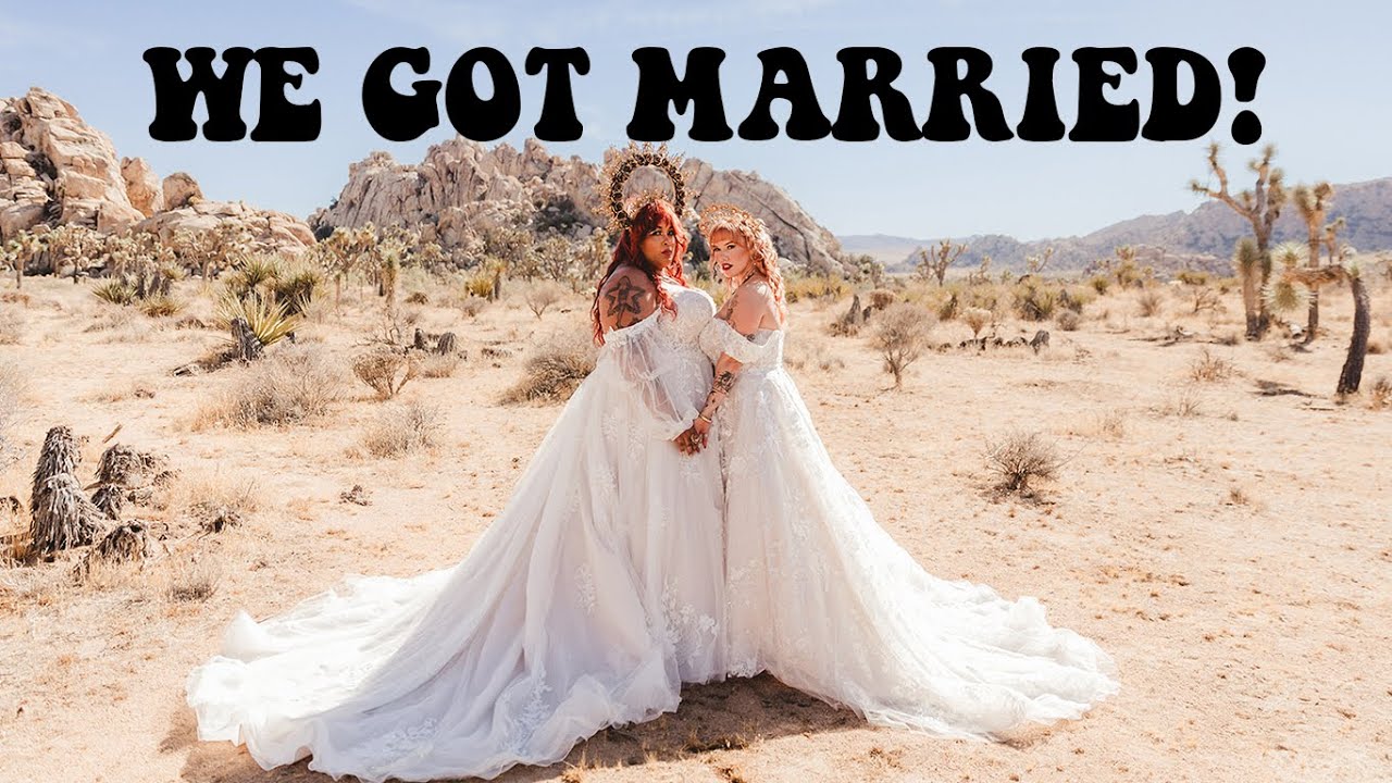 WE GOT MARRIED! OFFICIAL SHOVE and REBEL WEDDING VIDEO aka Mrs. and Mrs. Saint Lilith