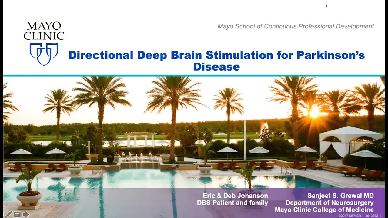 Directional Deep Brain Stimulation for Parkinson&rsquo;s Disease presented by Dr. Grewal and Eric Johanson