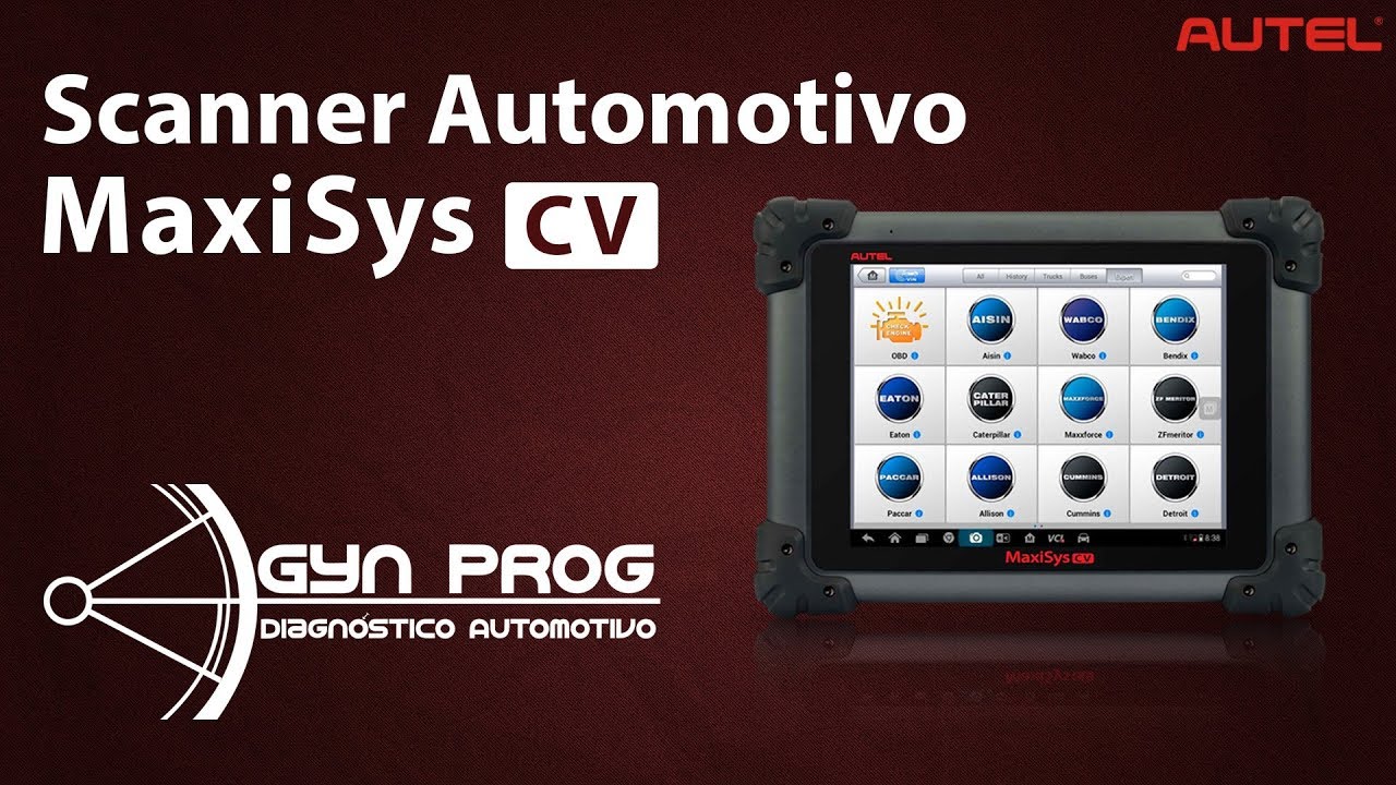 SCANNER AUTOMOTIVO AUTEL MAXISYS CV