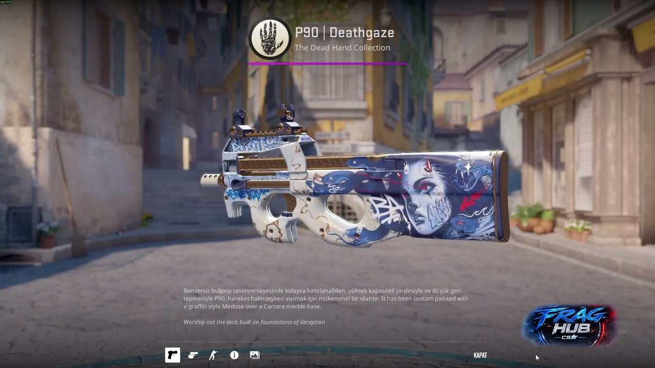 NEW P90 Deathgaze Showcase 🔥 | Dead Hand Collection (CS2 Update)