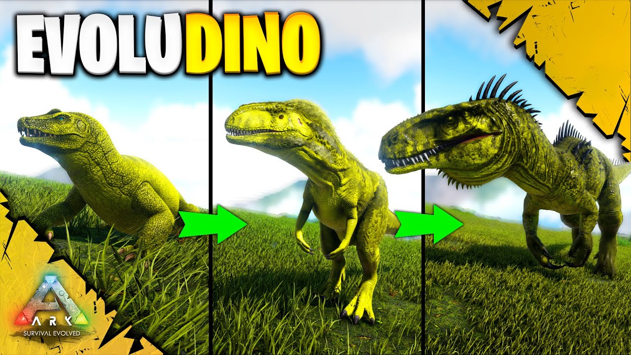 A EVOLU&Ccedil;&Atilde;O DO FEROXUS | ARK SURVIVAL EVOLVED | EVOLUDINO
