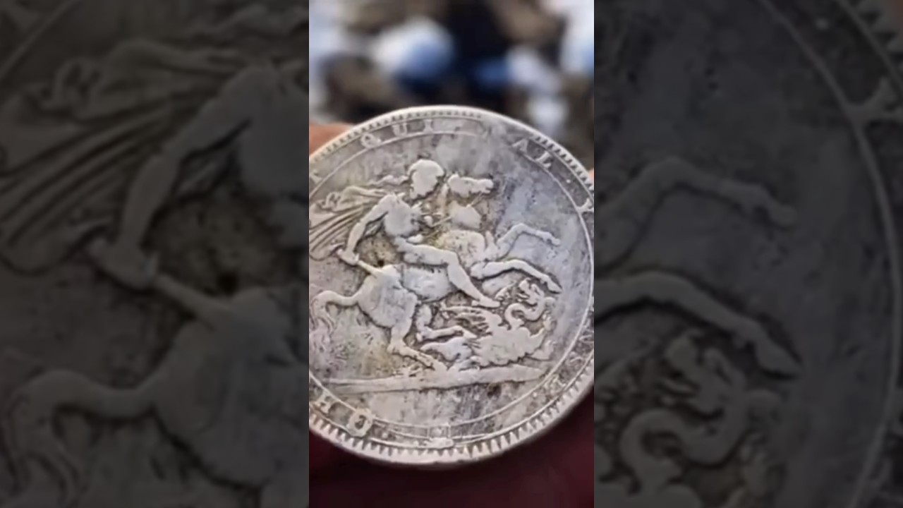ОГРОМНАЯ СЕРЕБРЯНАЯ МОНЕТА! Одна из самых больших, когда-либо изготовленных &mdash; Поиск сокровищ в Шо...