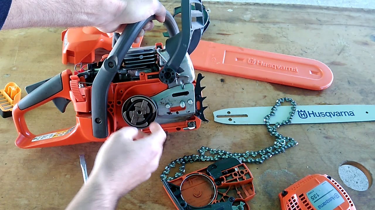 Αλυσοπρίονο. Πώς λειτουργεί.