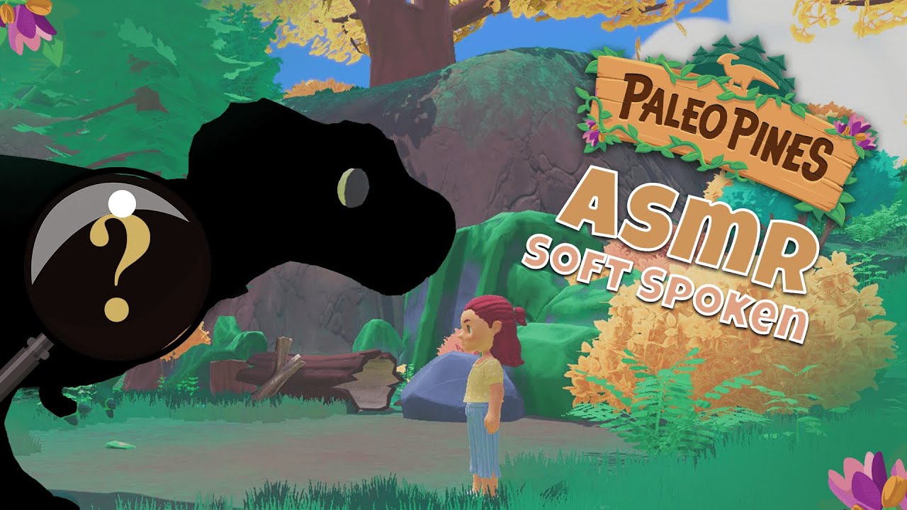 Paleo Pines Gameplay ASMR - Catching 4 Rare Dinosaurs in 1 Day | Soft Spoken ASMR