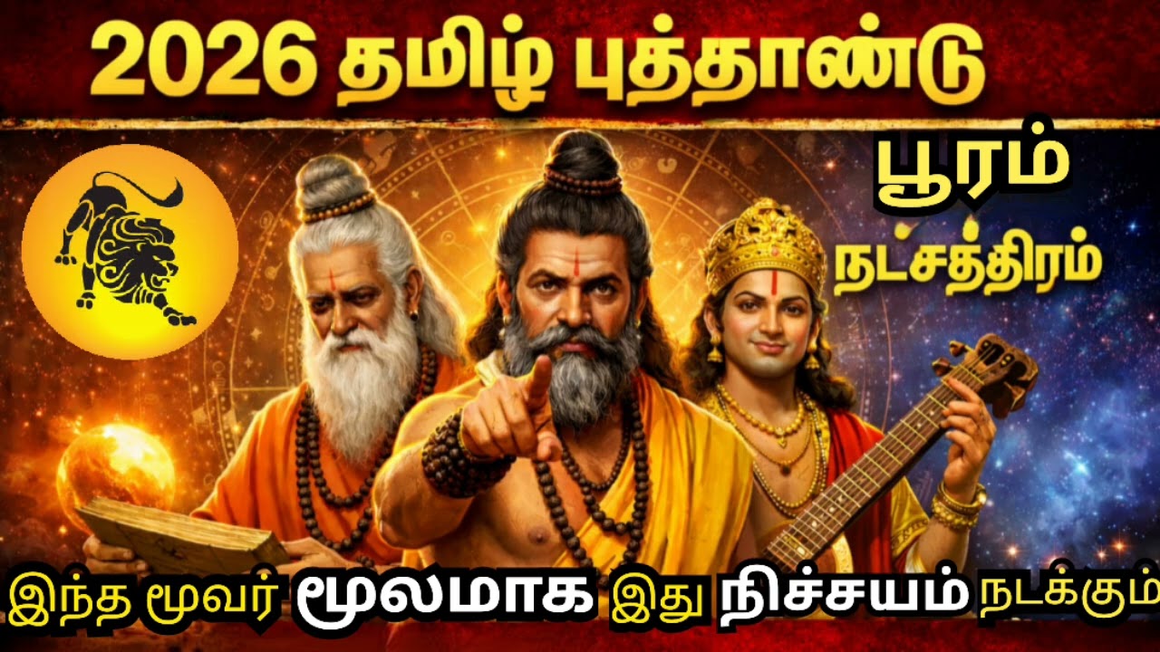 Simmam rasi Pooram natchathra palangal  சிம்ம ராசி பூரம் நட்சத்திரம் தமிழ் புத்தாண்டு பலன்கள் 