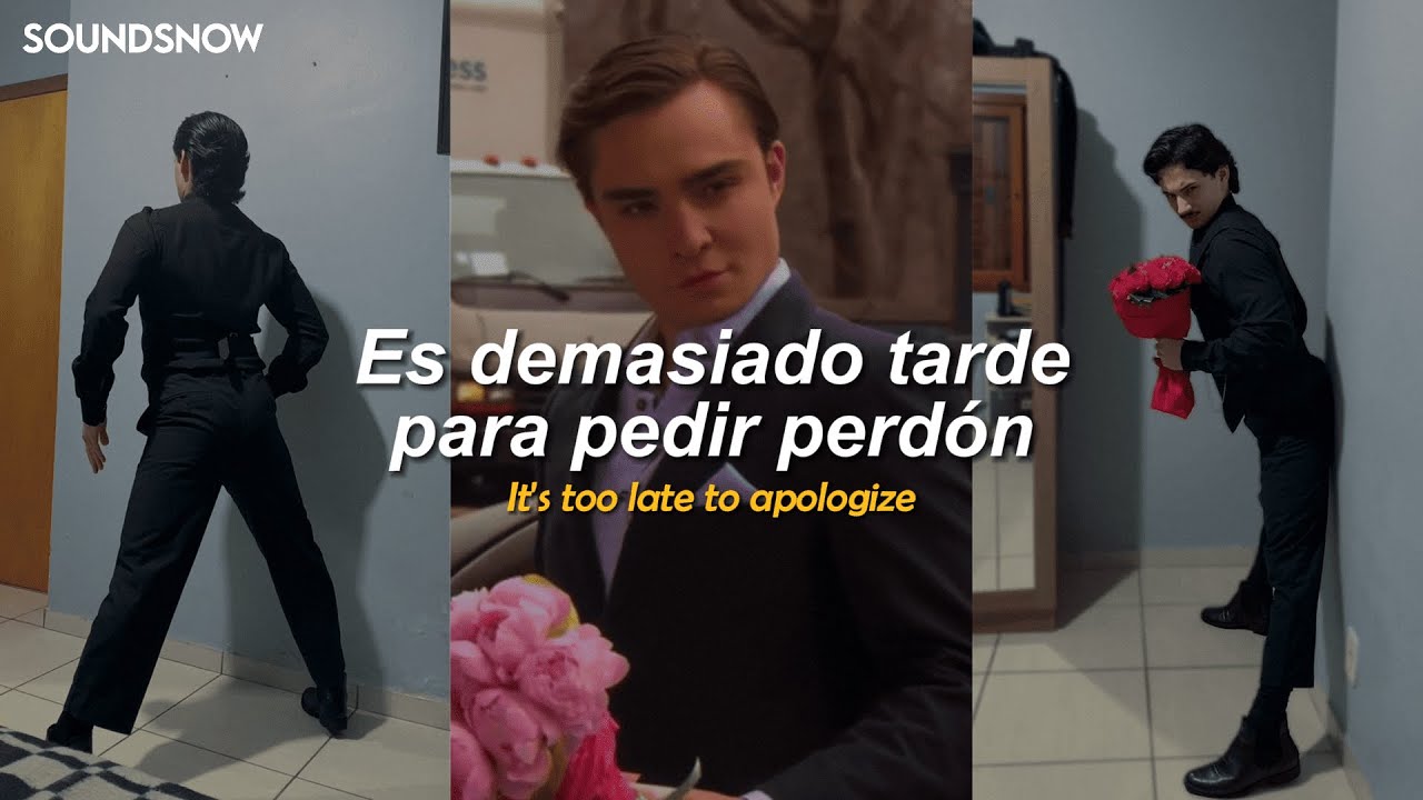 Apologize - Chuck Bass (nicol4s de castro) || español + lyrics