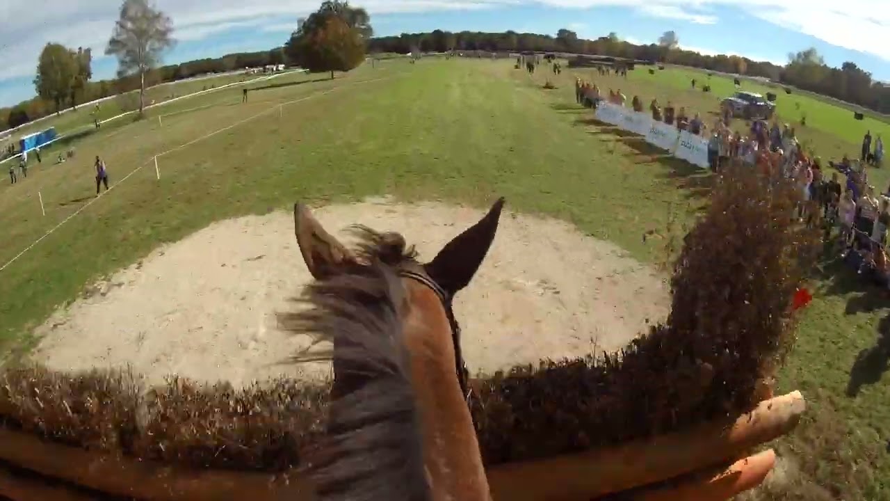 Pau CCI5* Helmet Cam - Boyd Martin and Fedarman B