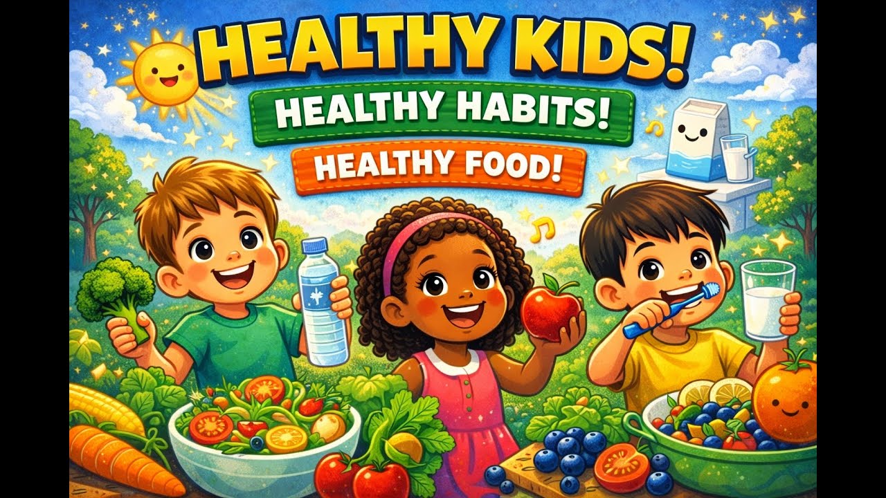 🥕🥦 “Veggie School: Healthy Habits Adventure” 🍅🌽