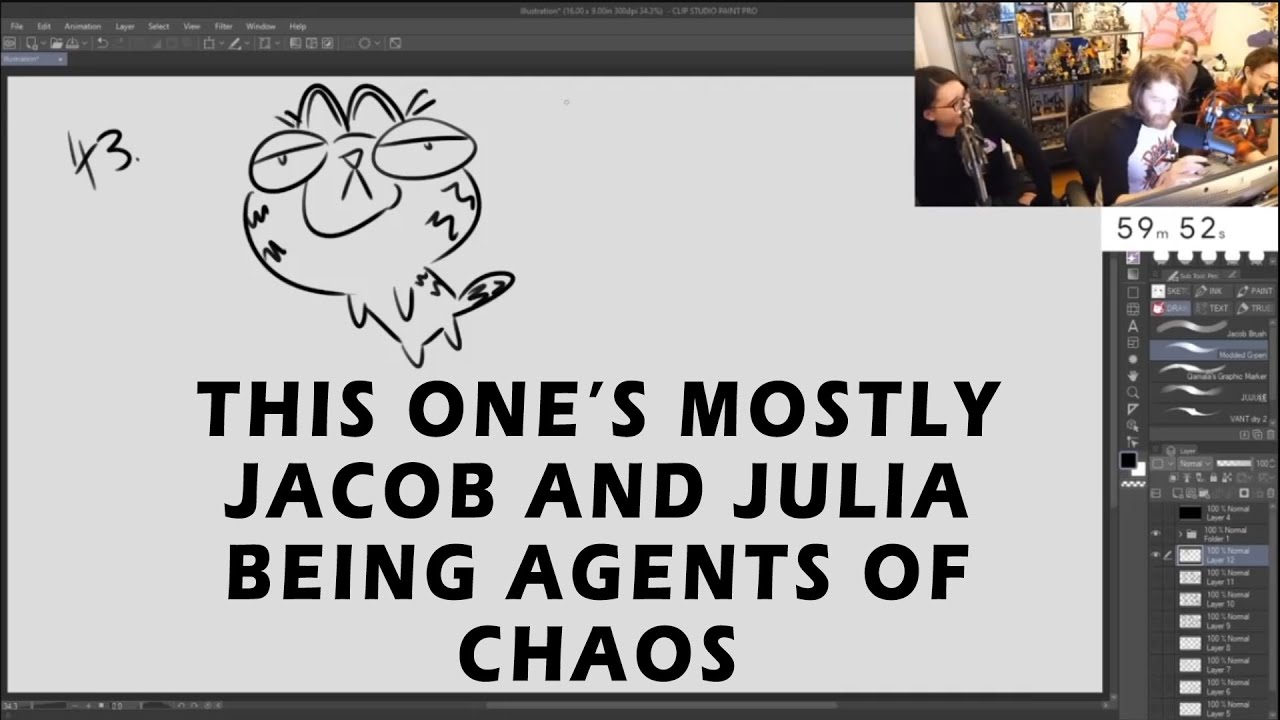 Secret Sleepover and Drawfee Stream Chaotic Moments