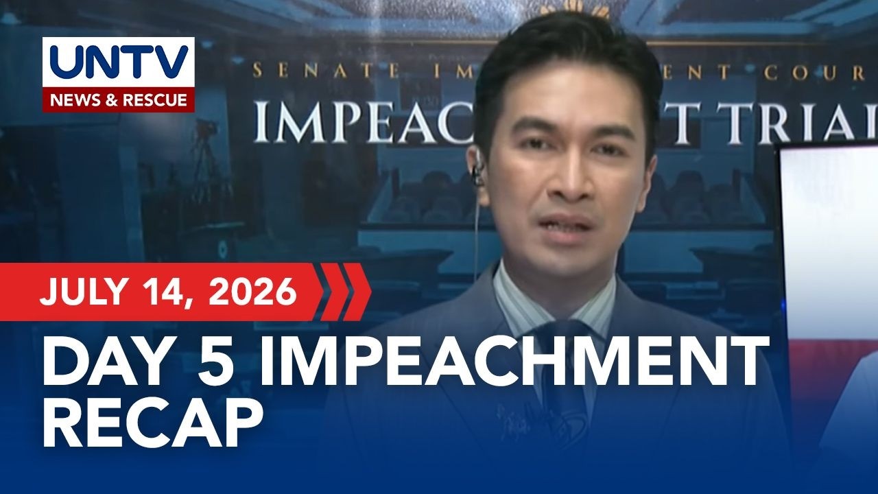 RECAP: The Senate impeachment court briefs the press on Day 5 of impeachment trial | July 14, 2026