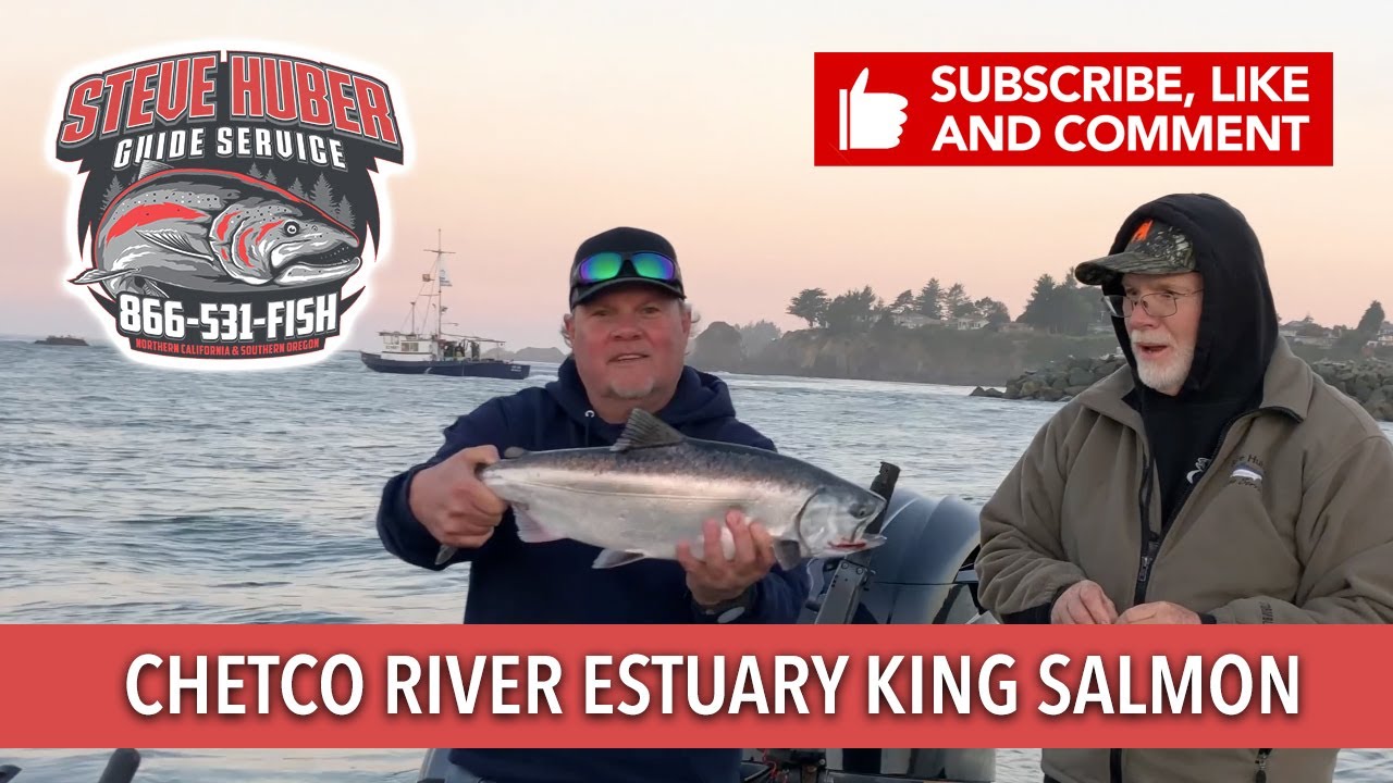 Chetco River estuary King Salmon fishing in Oregon