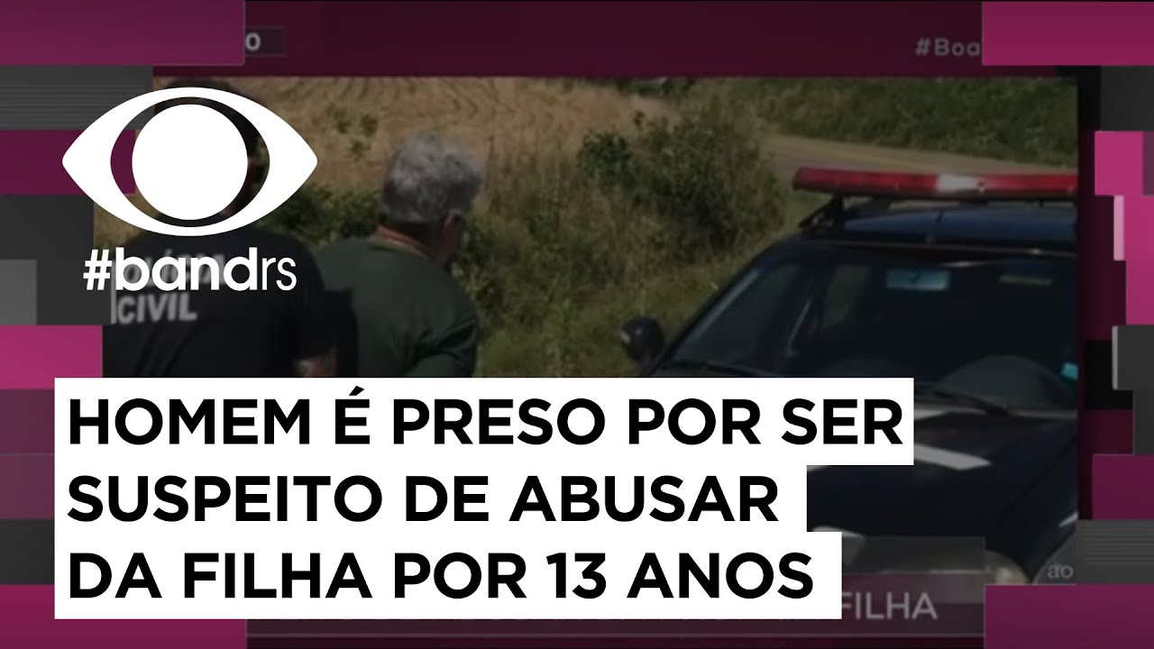 Ivorá: suspeito de abusar da própria filha por 13 anos