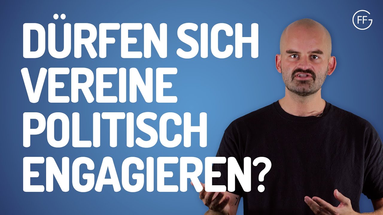 How to Zivilgesellschaft: Dürfen Vereine sich politisch engagieren?