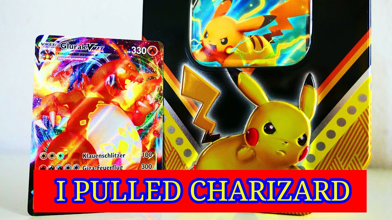 *Я ВЫТЯНУЛ ЧАРИЗАРДА* Pokemon Pikachu V Box