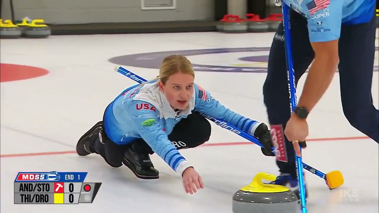 FINAL  Anderson Stopera vs  Thiesse Dropkin   Mixed Doubles Super Series   Kitchener Waterloo