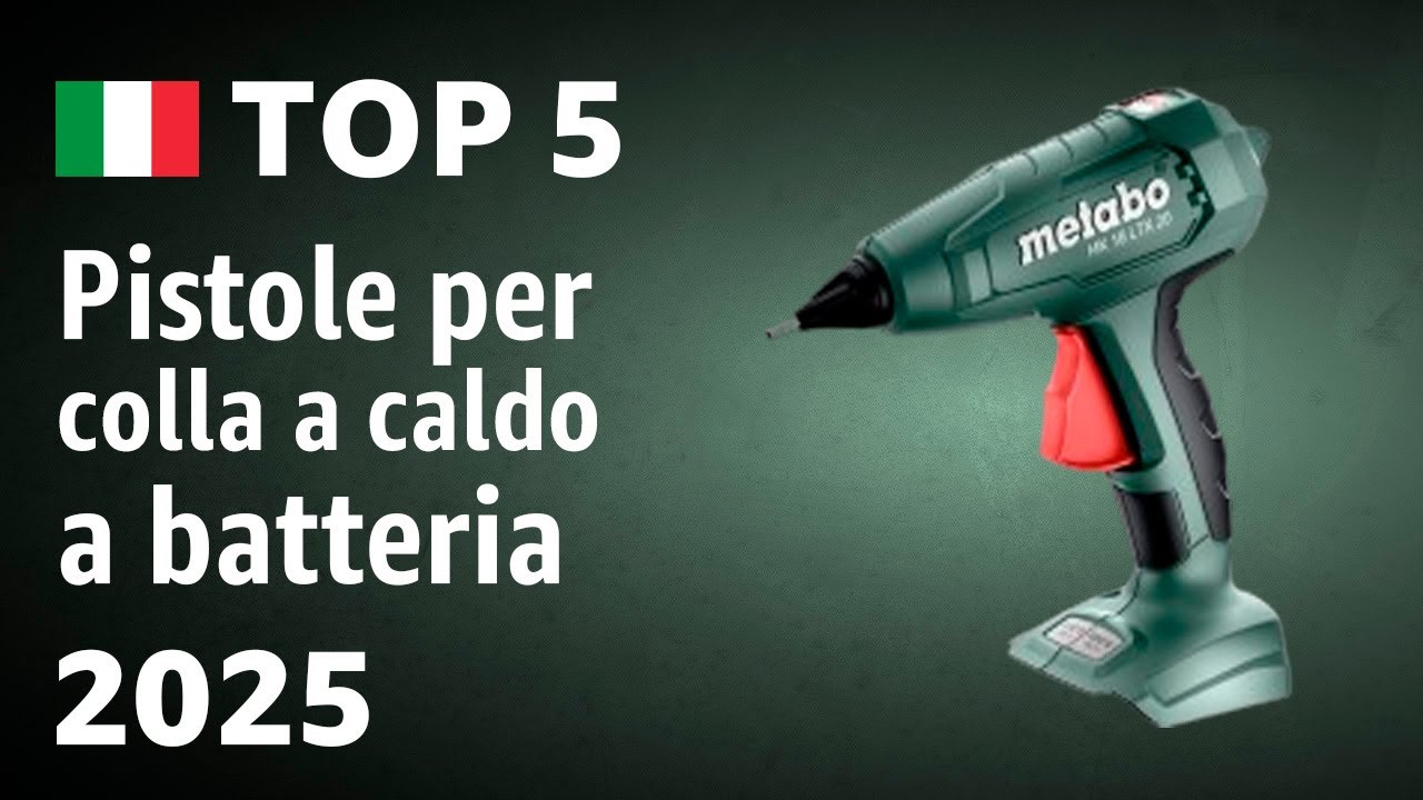TOP—5. Migliori pistole per colla a caldo a batteria 2025