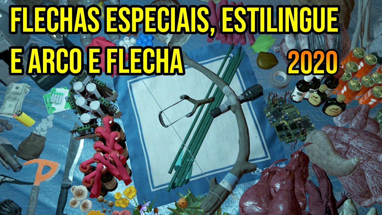 FLECHAS ESPECIAIS, ESTILINGUE E ARCO E FLECHA | The Forest (2020)