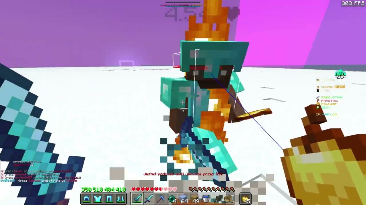 Dominacja Nowej Edycji Earth Smp na RAPY.GG z Gildią ENCE