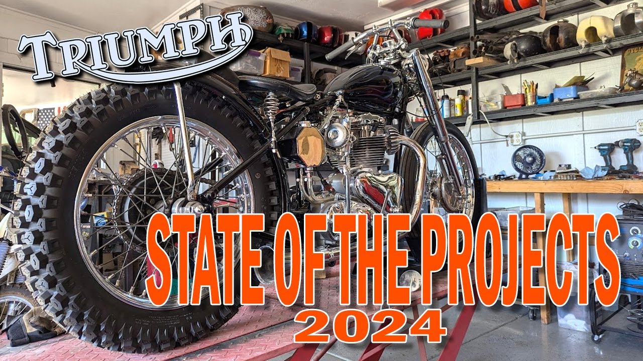 It's A New Year! State of the Projects 2024 (Preunit Triumph Desert Sled)
