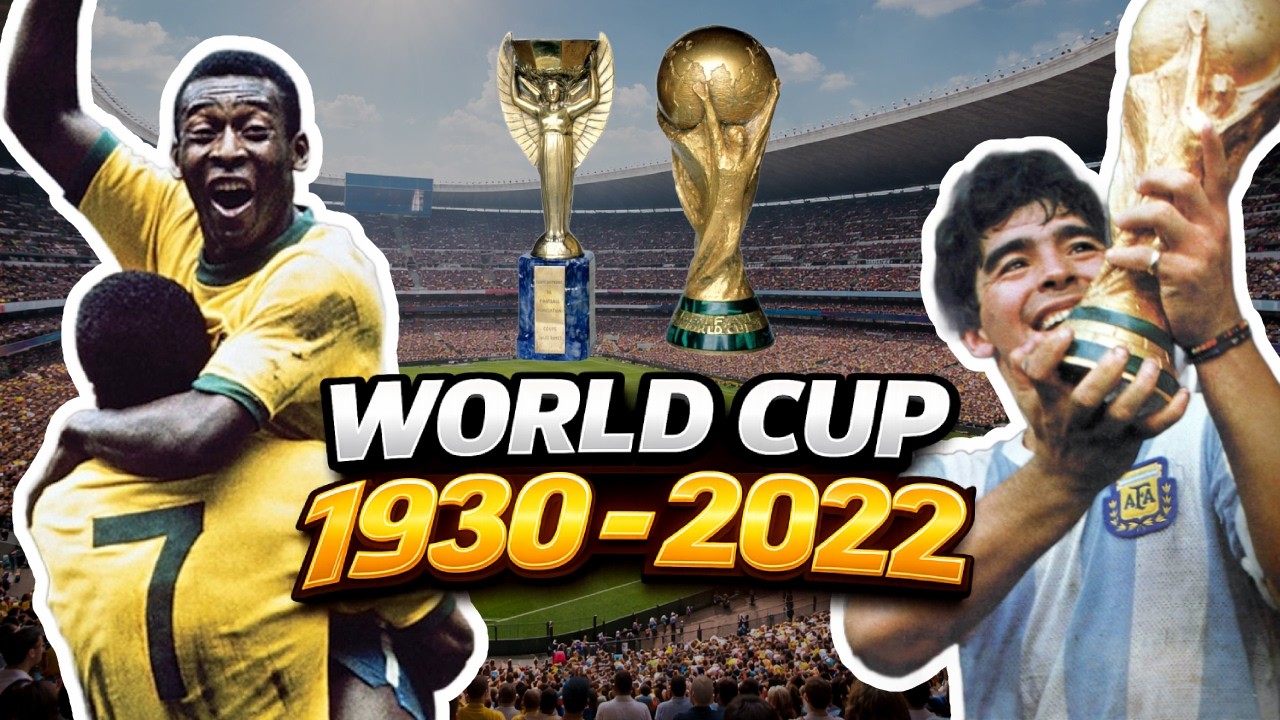 World Cup Winners 1930 to 2022