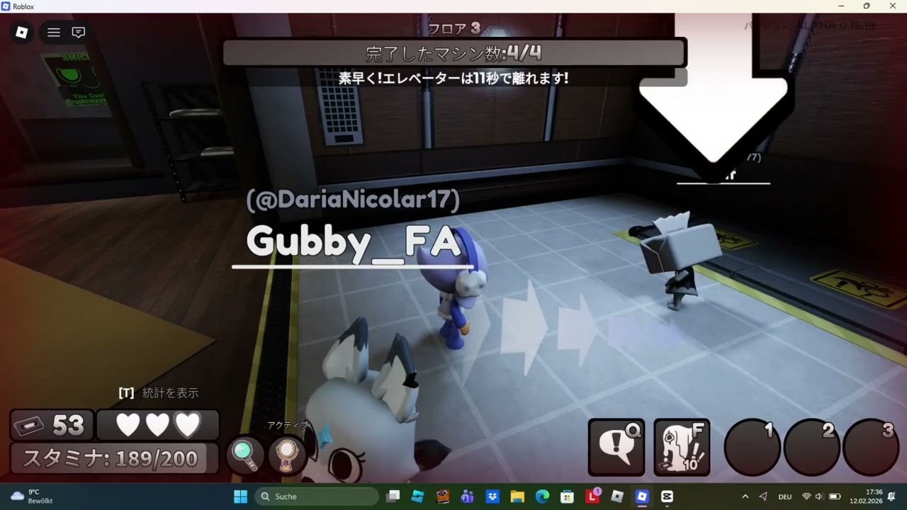 me playing as blot (but i gotta go on floor 8)