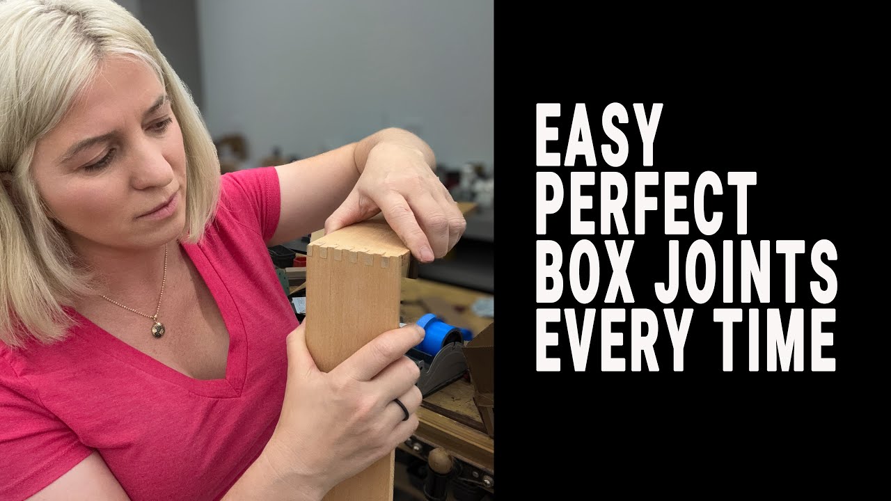 Incra I box setup for easy, perfect box joints every single time .Best box joint jig