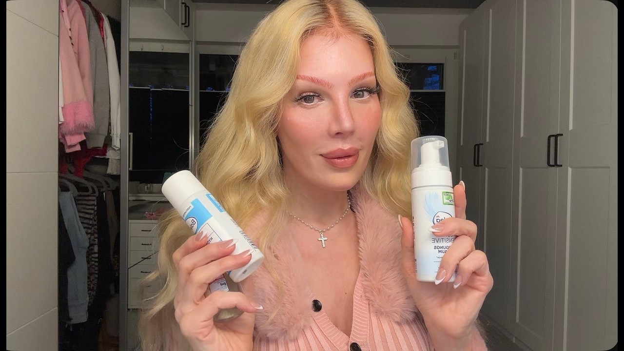 Meine bewährte Anti-Aging Hautpflege Routine – Alles günstig und aus der Drogerie! 💁‍♀️