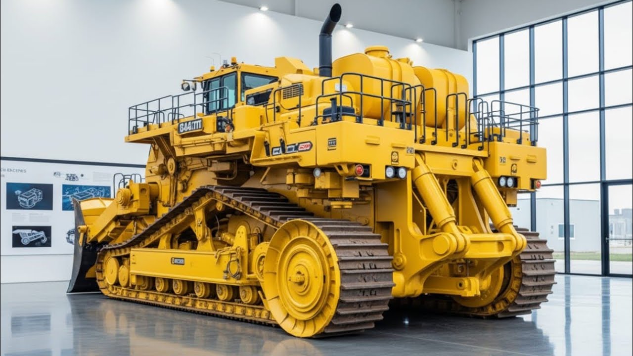 🔥 ACCO SUPER BULLDOZER &ndash; największa na świecie ż&oacute;łta bestia wśr&oacute;d buldożer&oacute;w! 💛🚜 | DreamsCar USA