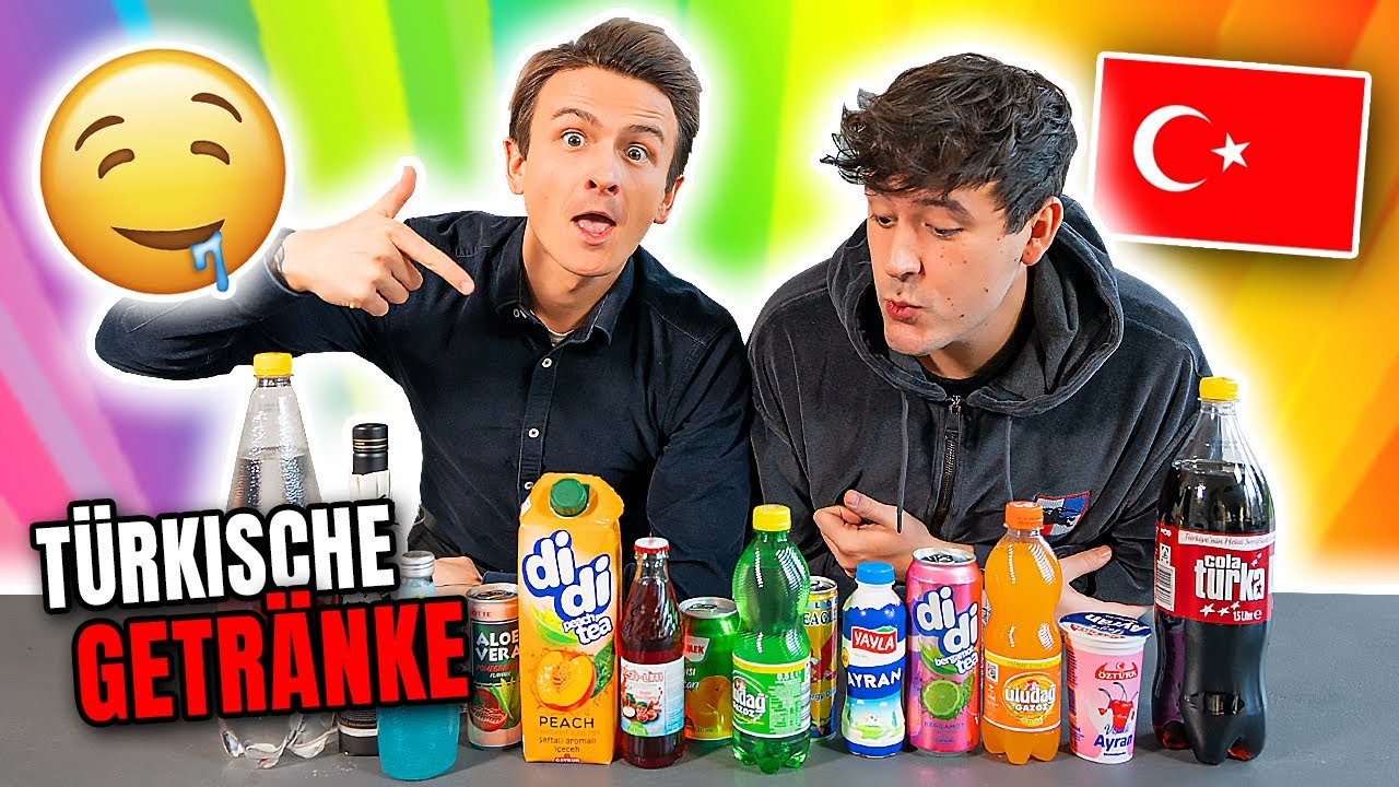Wir testen T&Uuml;RKISCHE Getr&auml;nke ausm SUPERMARKT 🇹🇷🥤 mit CrispyRob (Brozember #23)