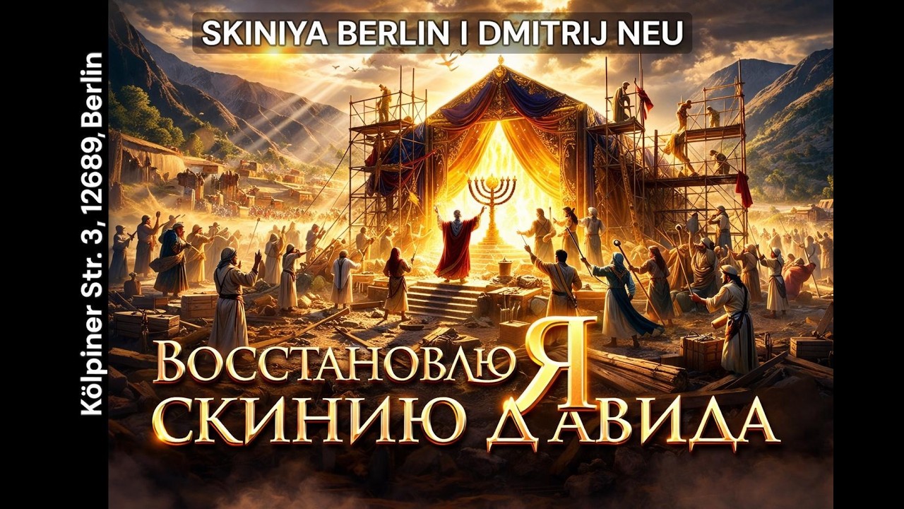 ВОССТАНОВЛЮ Я СКИНИЮ ДАВИДА 08.03.2026  Livestream SKINIYA Berlin
