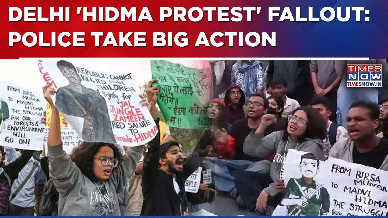 Delhi Police Dig In Heels As Probe Widens Into &lsquo;Pro-Hidma&rsquo; Protest | Big Reveal In WhatsApp&nbsp;Tracing