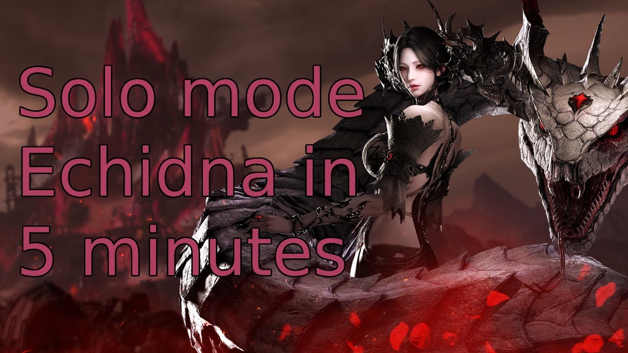 LOST ARK IN 5 | Solo Mode Echidna Guide In 5 Minutes