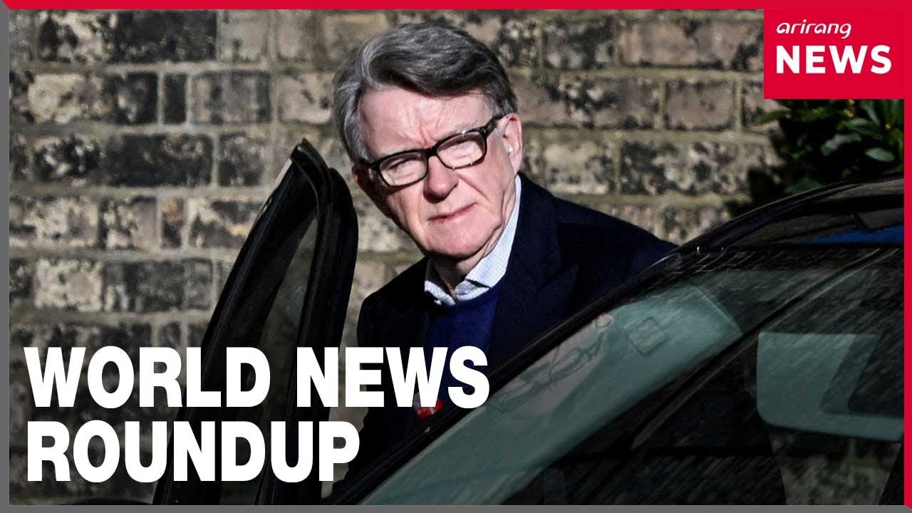 Mandelson arrested, Mexico cartel raid leaves 73 dead, blizzard shuts New York and Boston, Andrew..