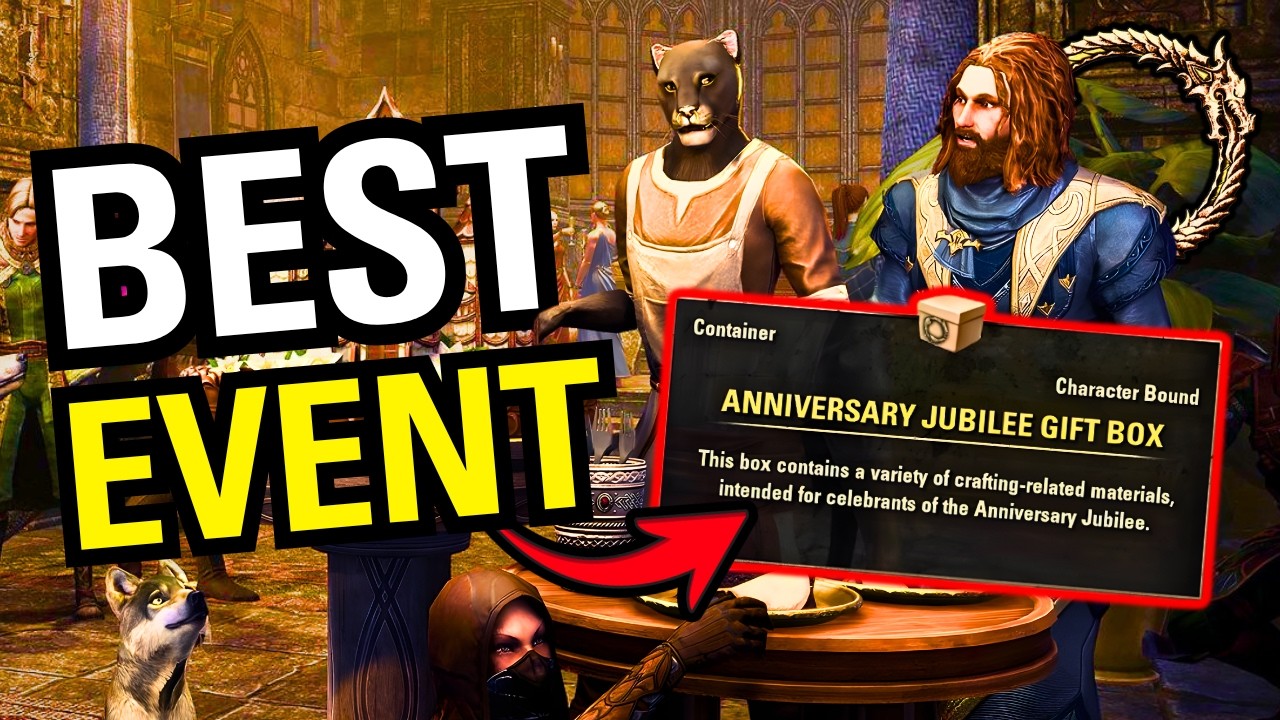 ESO Anniversary Jubilee 2026 Guide &mdash; Activities, Rewards & Best Farm