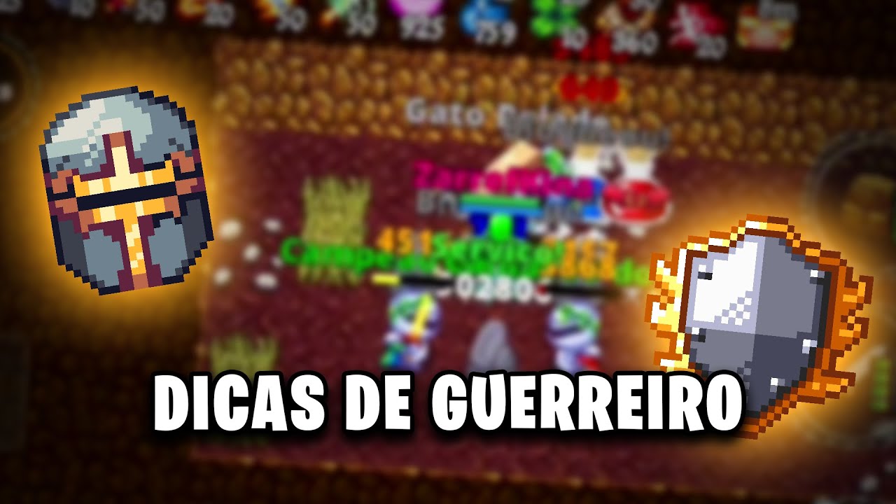 Como jogar de Guerreiro : equipamentos, hunt, pets e magias !