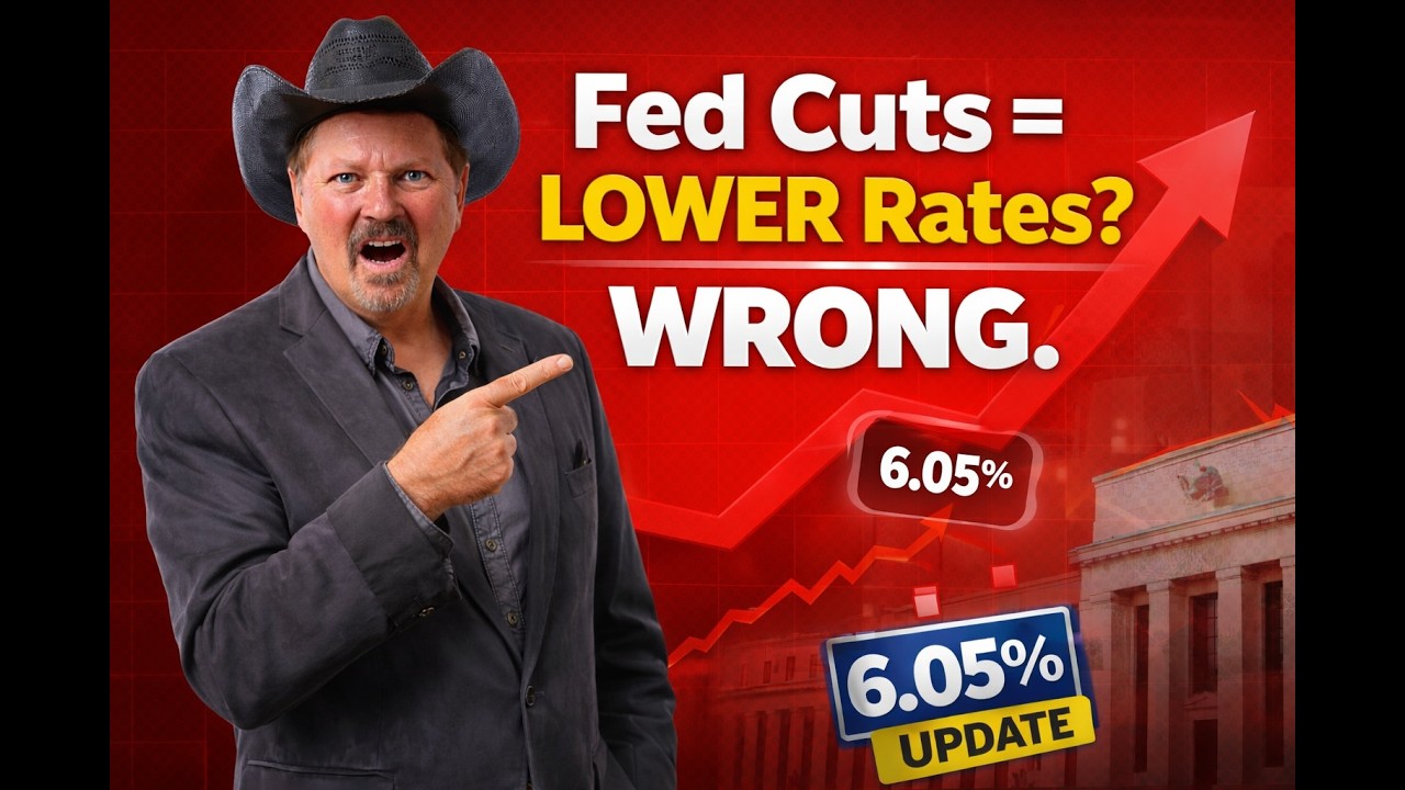 Fed Rate Cuts Won’t Drop Mortgage Rates? + 6.05% Update & Florida Property Tax Bills Explained