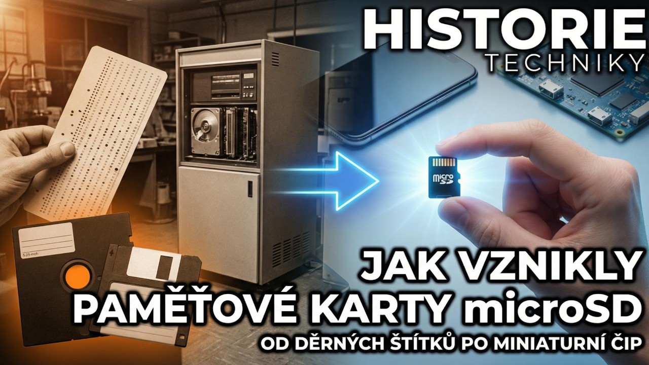 🎧MicroSD pod lupou – Jak funguje nejmenší „disketa“ světa
