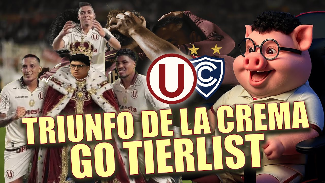 TIERLIST DEL UNIVERSITARIO - CIENCIANO | GASSAMA BAJITO #universitario #futbol #peru