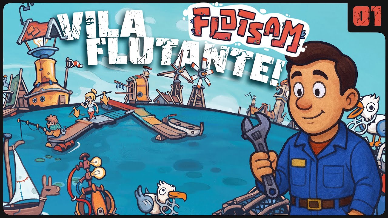VILA FLUTUANTE! JOGUINHO SENSACIONAL!! - FLOATSAM