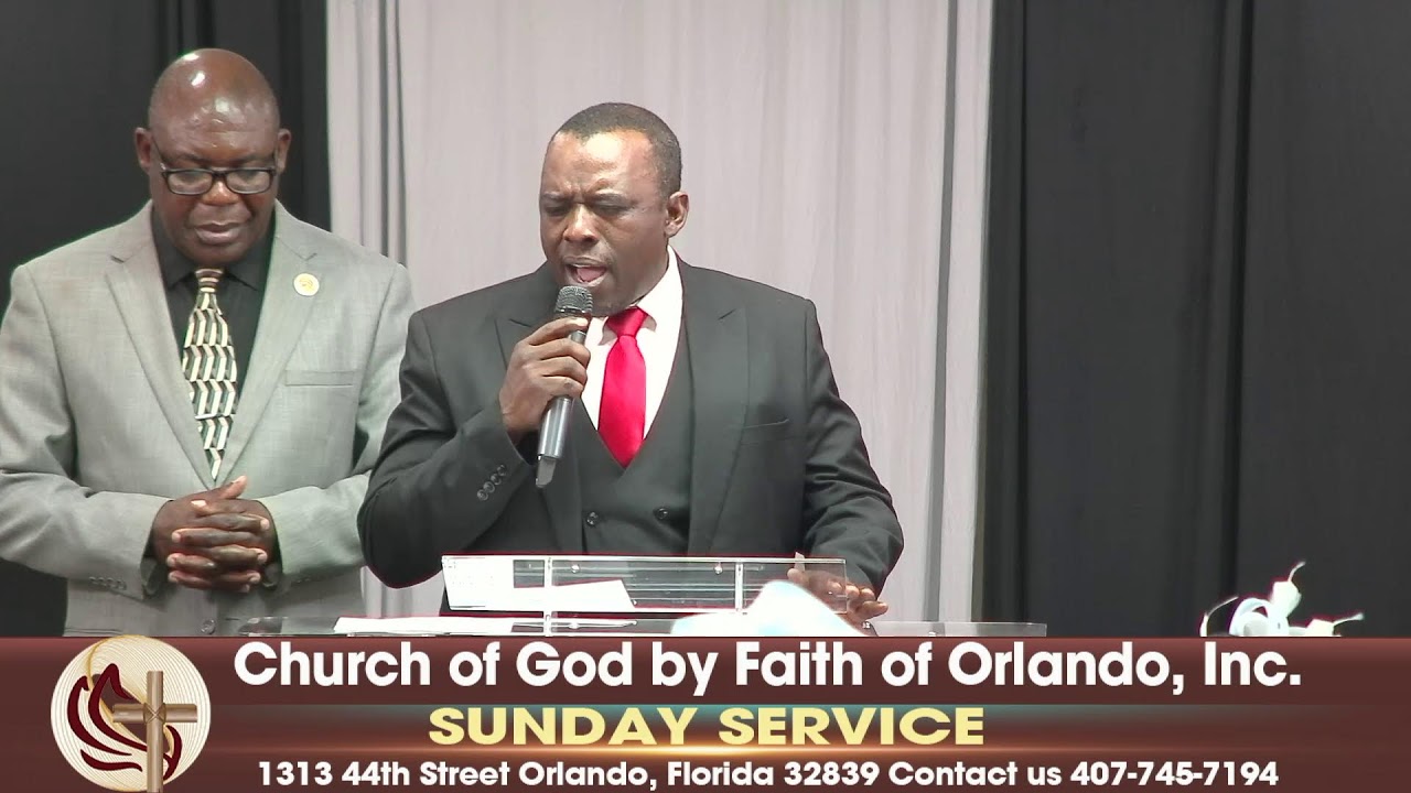Church Of God By Faith Orlando Florida Sunday Morning 01/25/2026