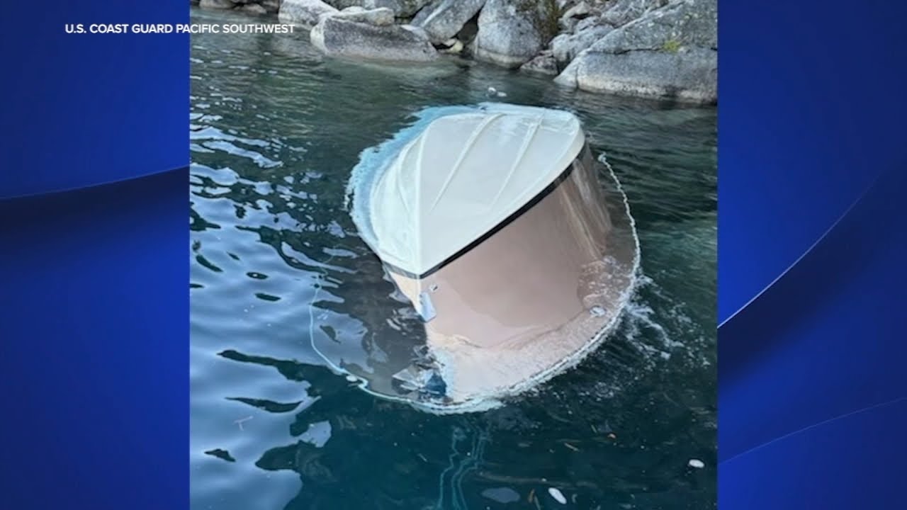 At least 6 dead, 2 missing after boat capsizes on Lake Tahoe during large swells, storm