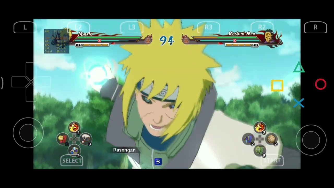 Gameplay Naruto Ninja Storm Revolution PS3 di Android! | Test Emulator aPS3e di Poco X7 Pro!