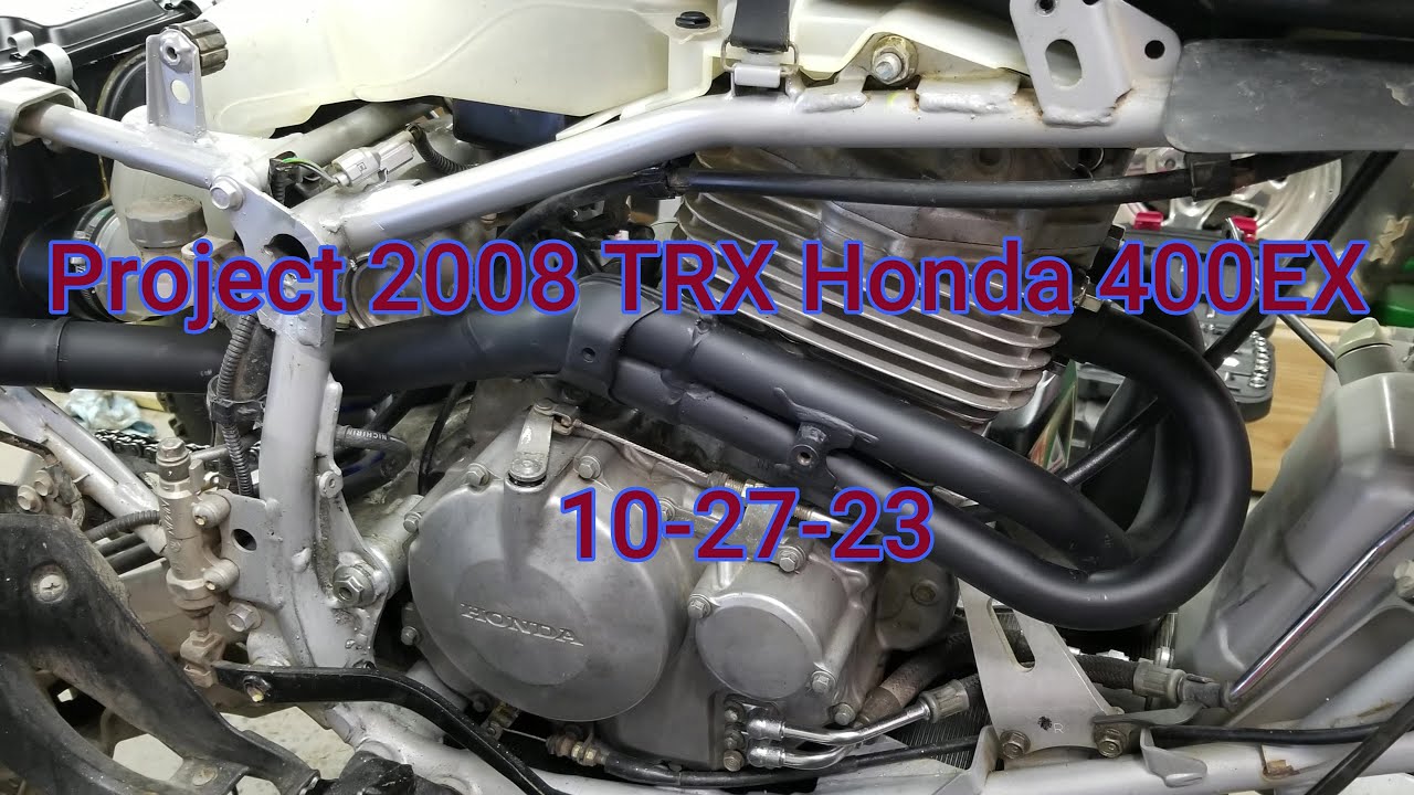 2008 TRX Honda 400EX: More Reassembling   10-27-23