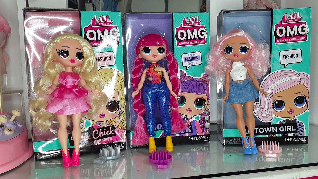 LoL OMG Pink chick roller chick uptown girl