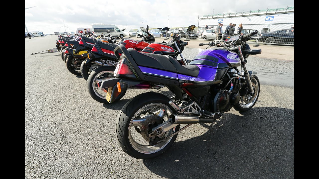 Suzuki GSX GS 1100 1135 1150 E EF EFE Santa Pod Raceway EFEST 2019  EFE CLUB