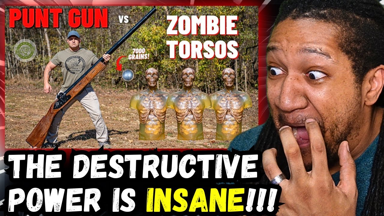 Kentucky Ballistics - Punt Gun vs Zombie Torsos | Reaction!